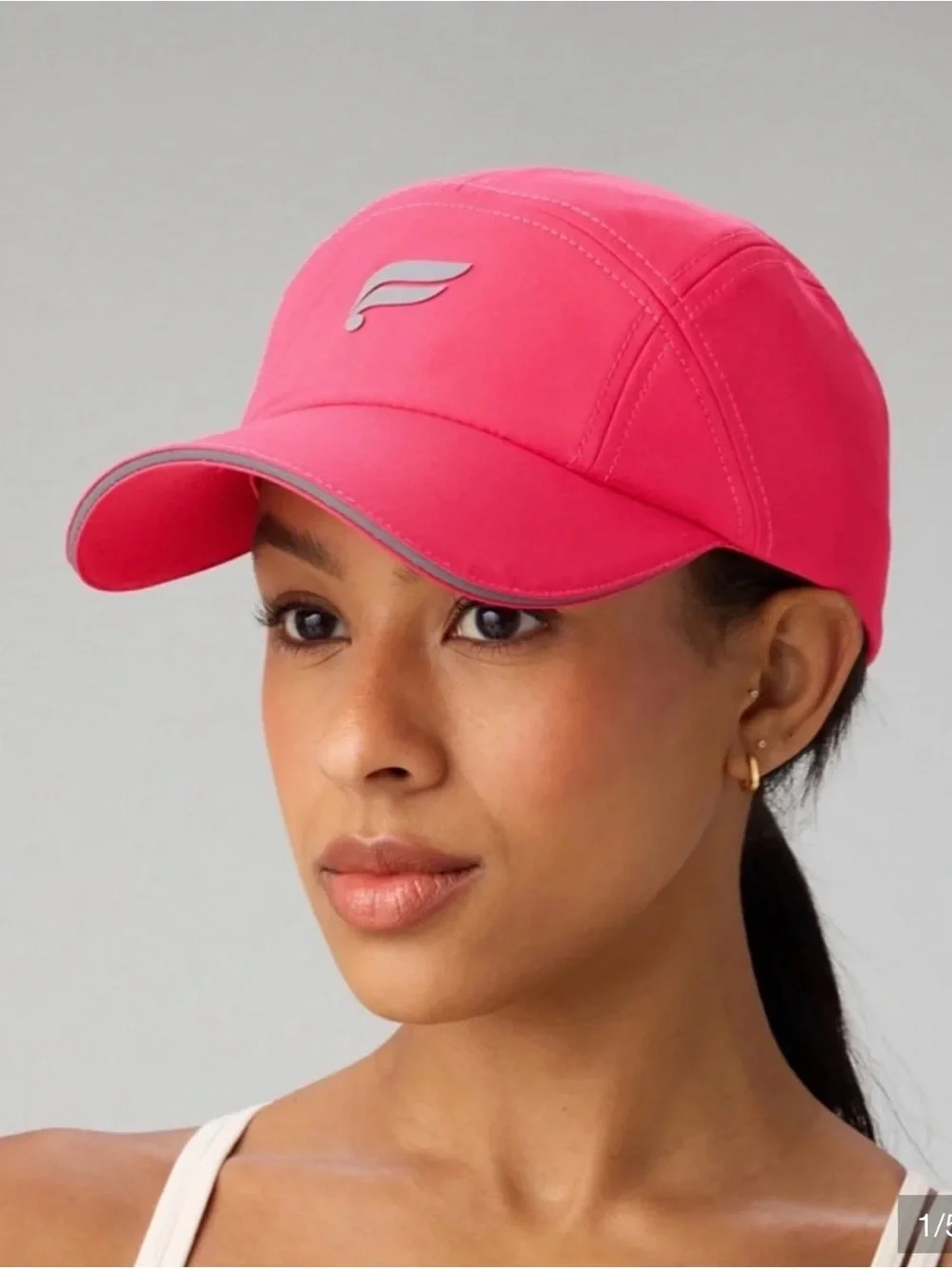 Fabletics Vibrant Pink Performance Baseball Cap
